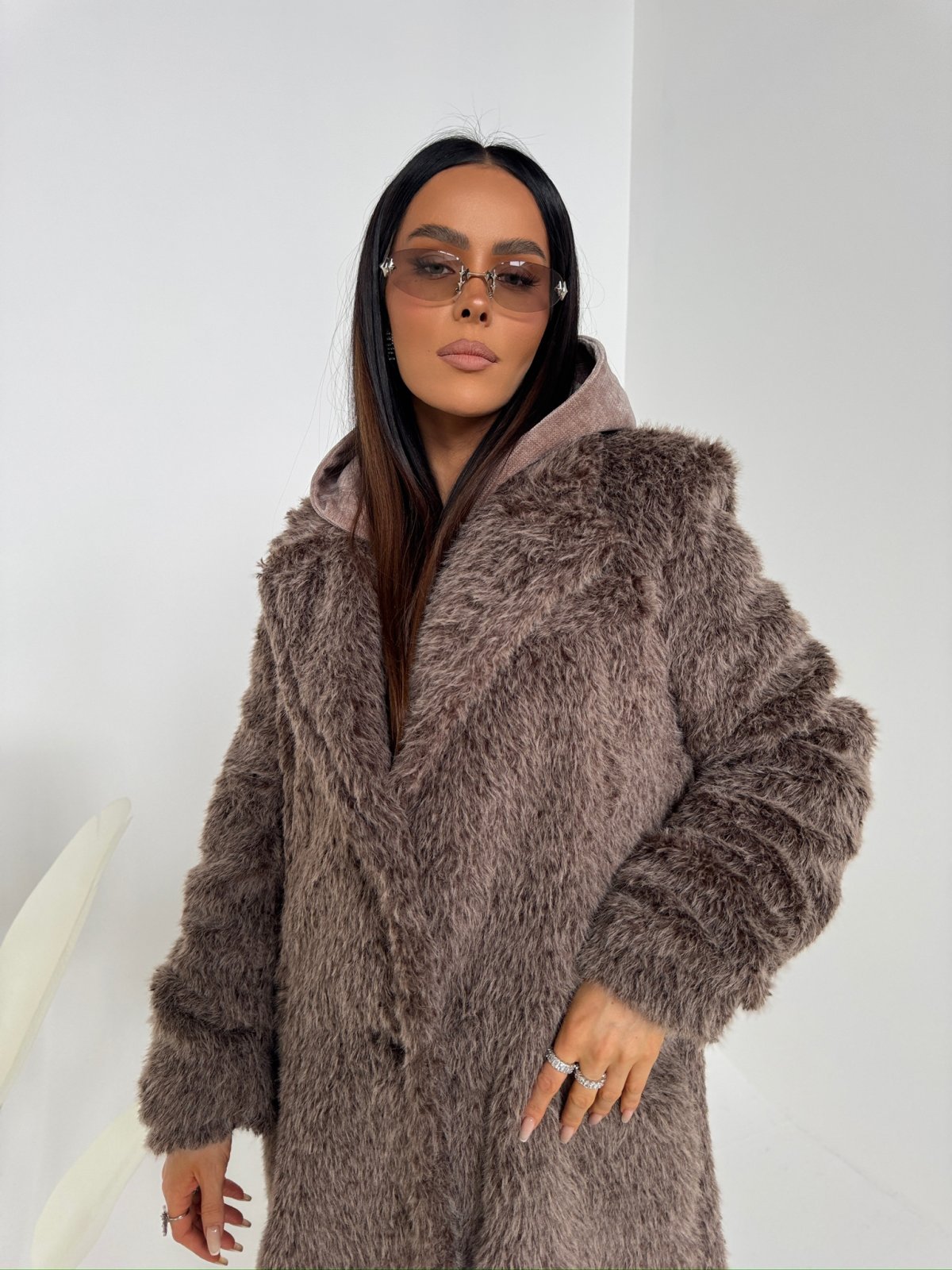 Płaszcz ALPHA, czekolada