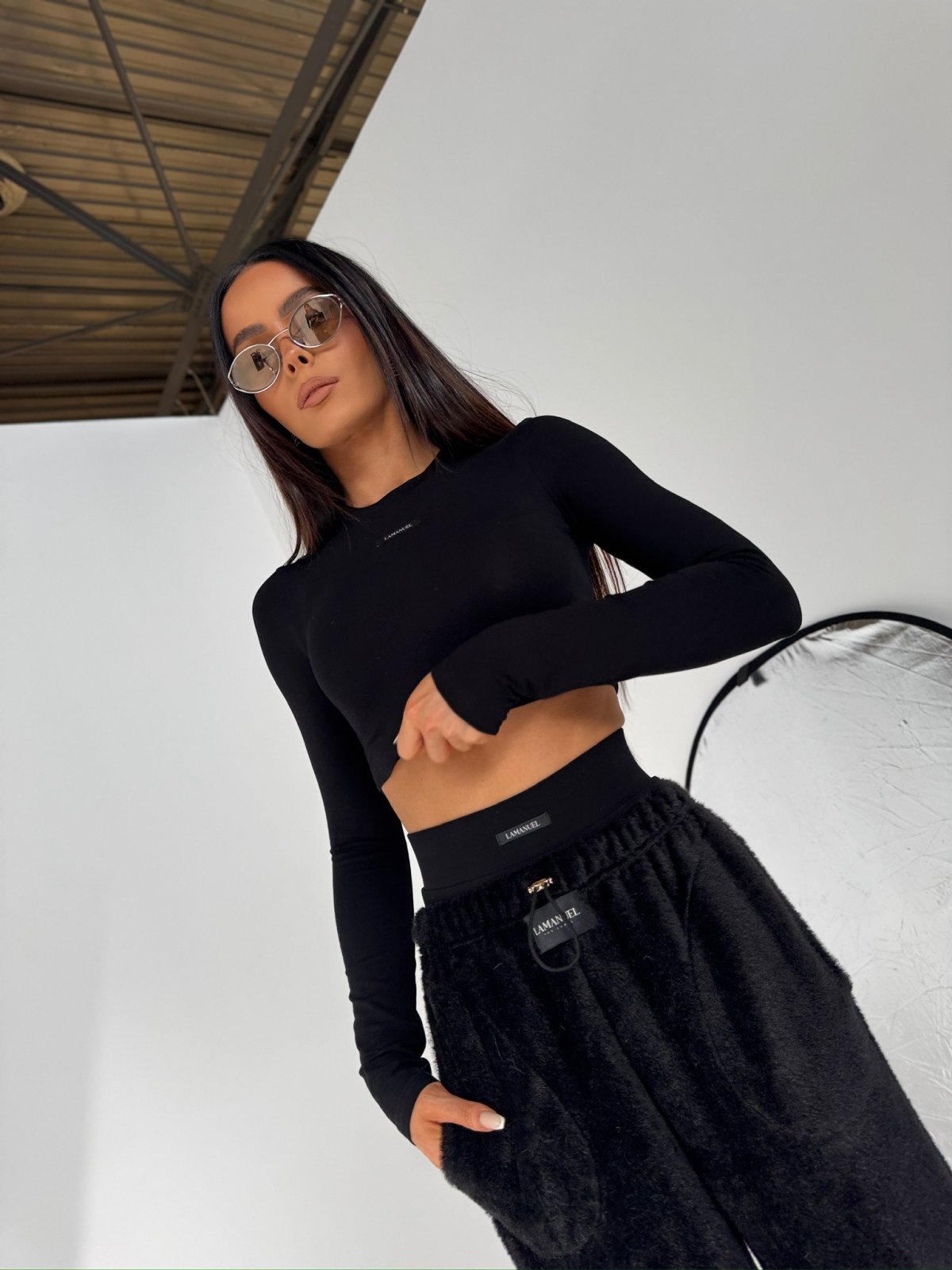 Spodnie dresowe TENDER, czarne