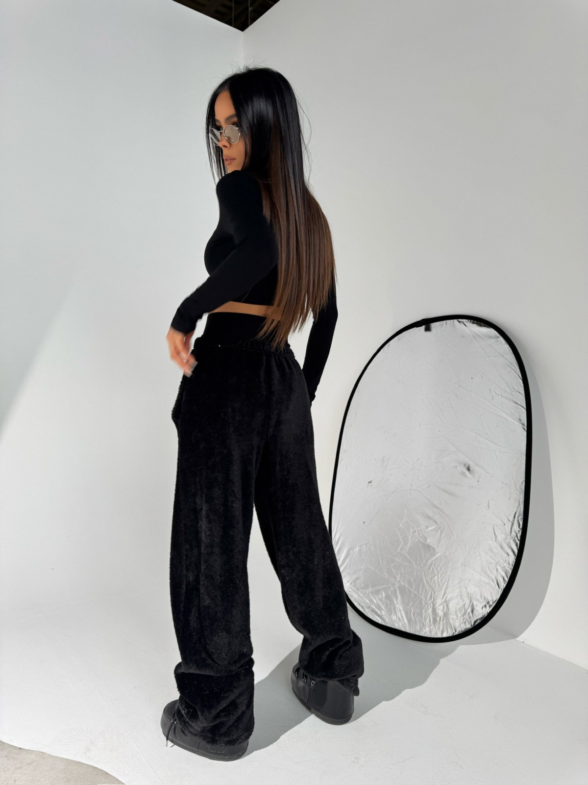 Spodnie dresowe TENDER, czarne