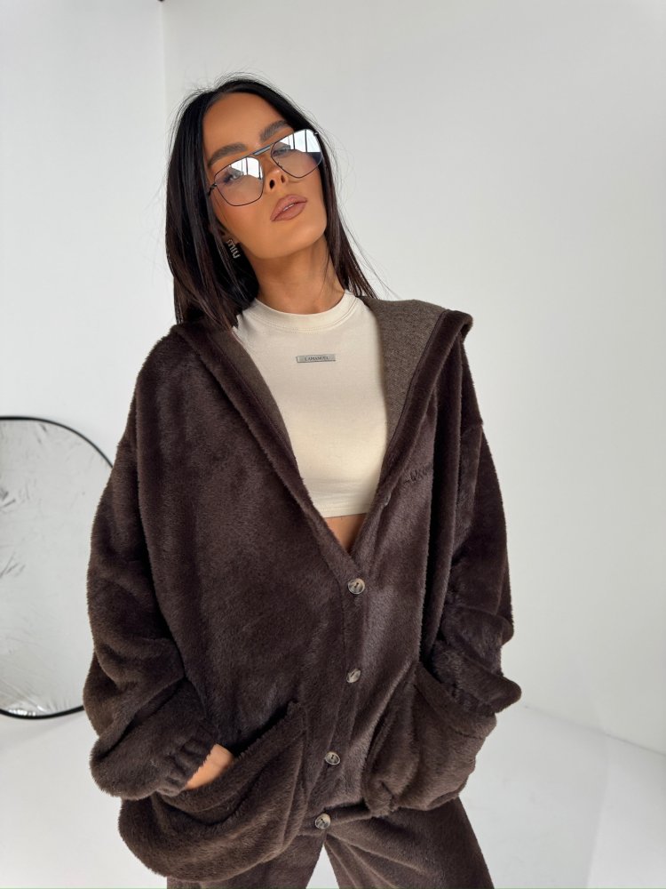 Bluza TENDER, czekolada