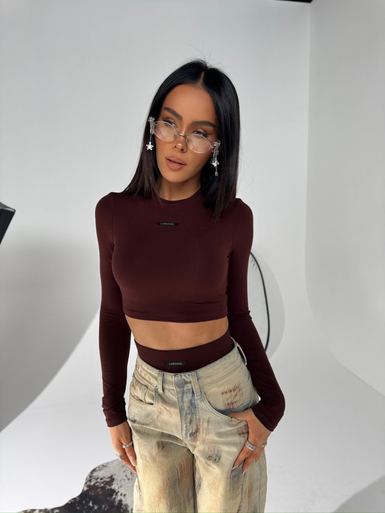 Komplet bieliźniany SENSE, kakao