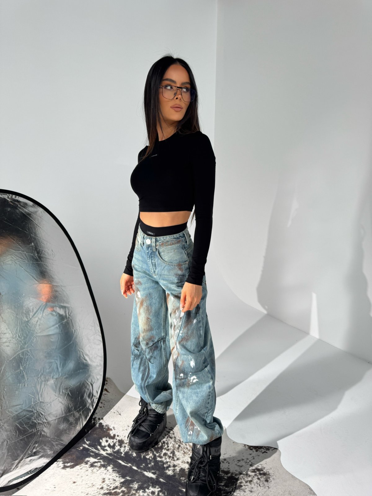 Komplet bieliźniany SENSE, czarny