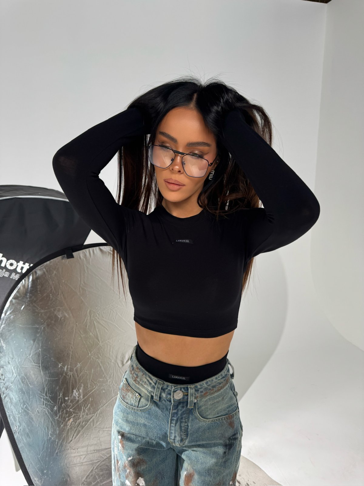 Komplet bieliźniany SENSE, czarny