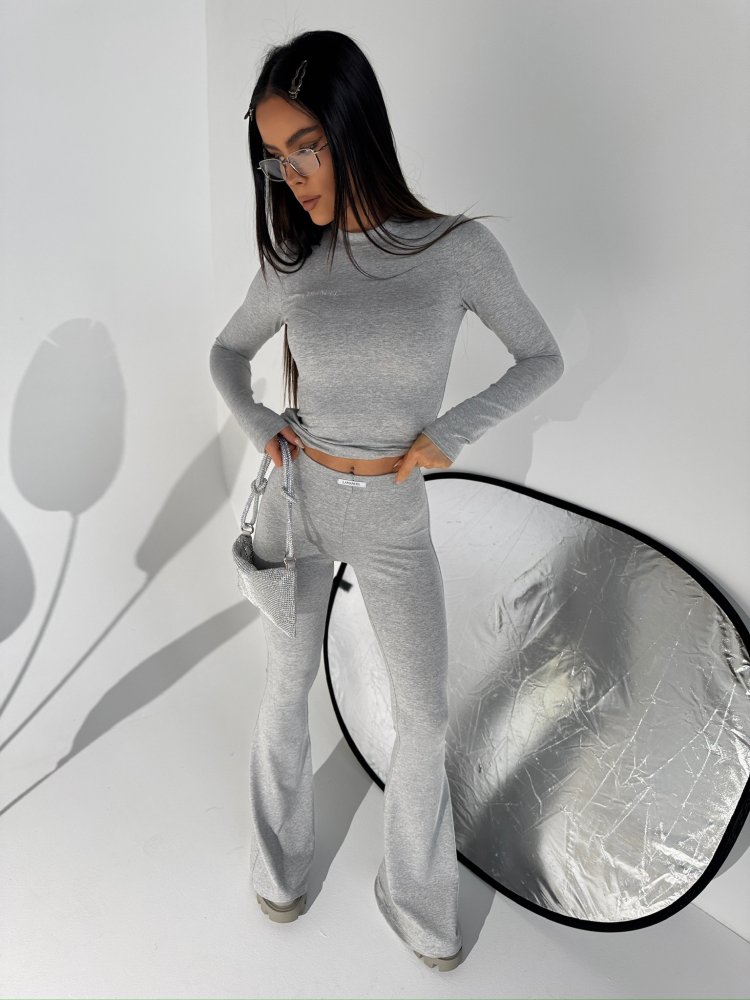 Legginsy ORGIN, szary melanż