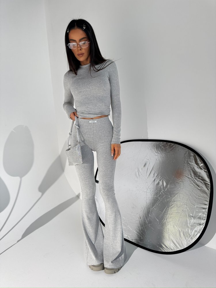 Legginsy ORGIN, szary melanż