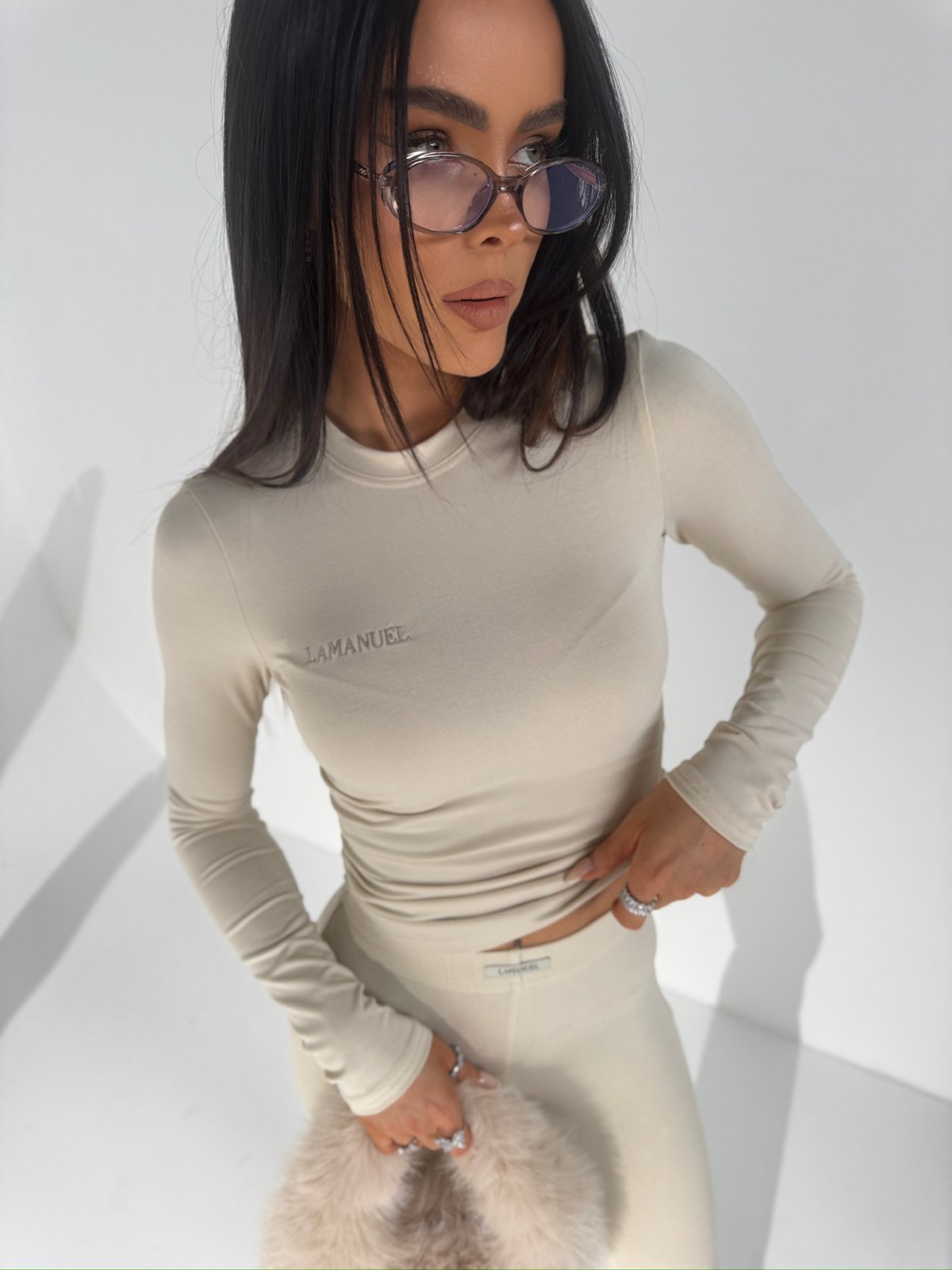 Bluzka/top ORGIN, vanilla