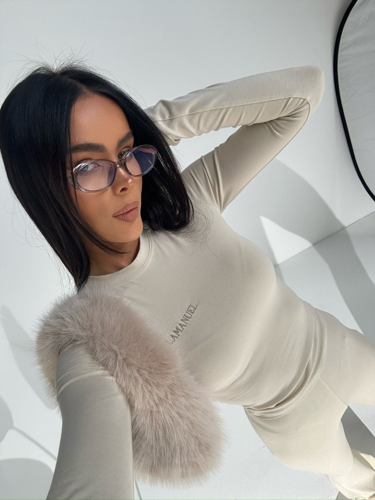 Bluzka/top ORGIN, vanilla