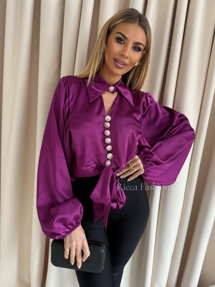 Koszula satynowa MYSTERY,...