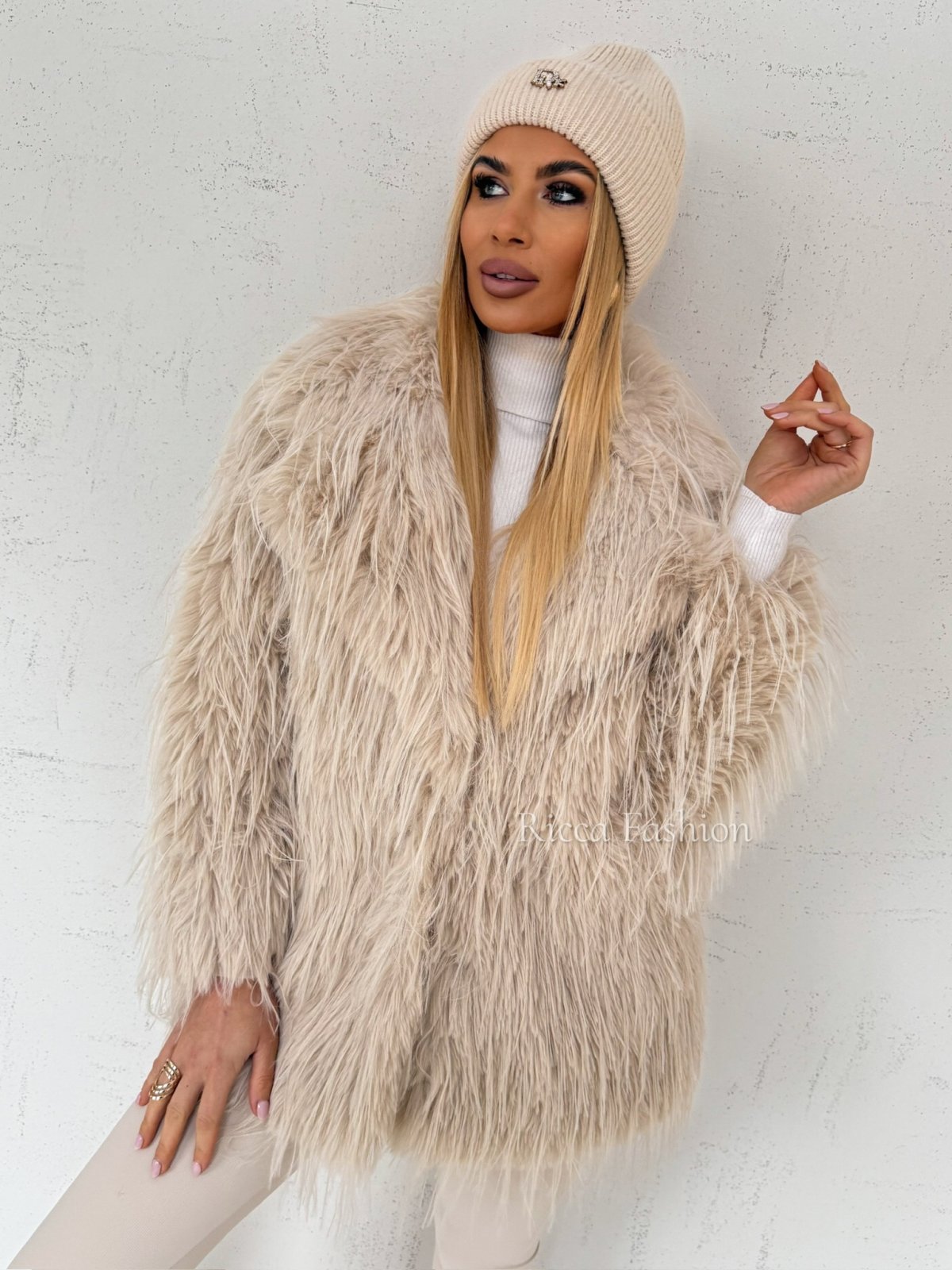 Kurtka/futerko DEVON, beige