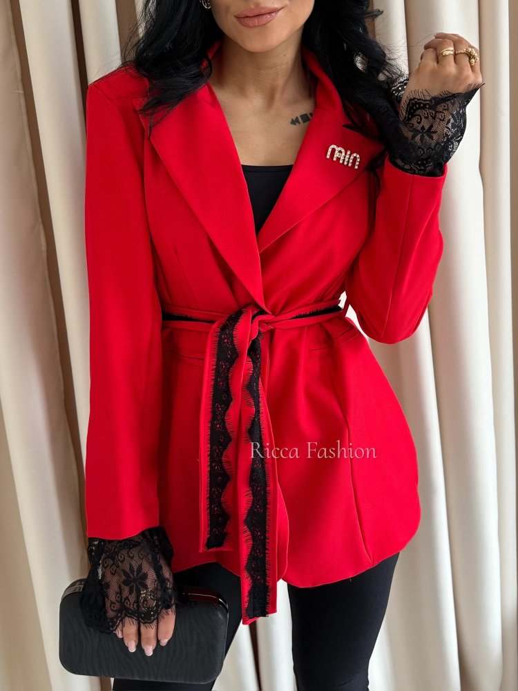 Marynarka z koronką MARIAH,...