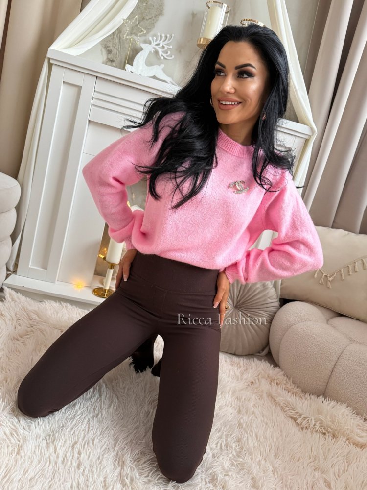 Sweter WISPER, sweet pink