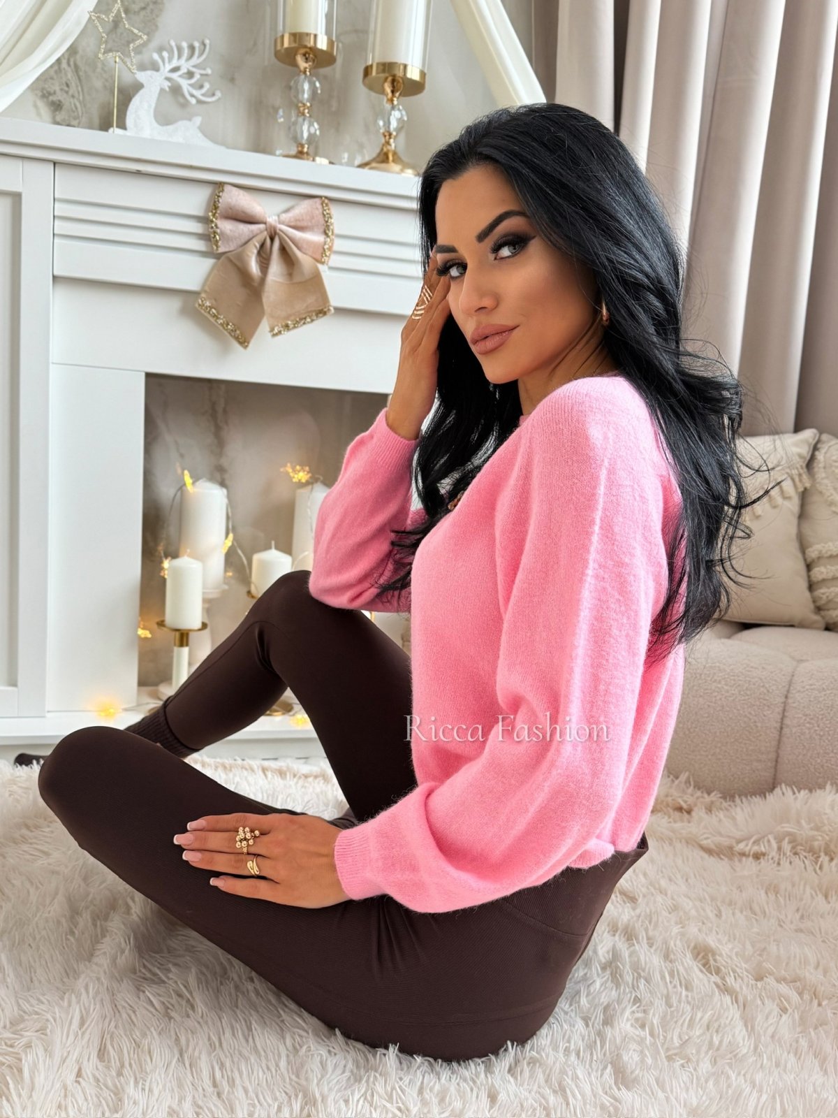 Sweter DENALI, sweet pink