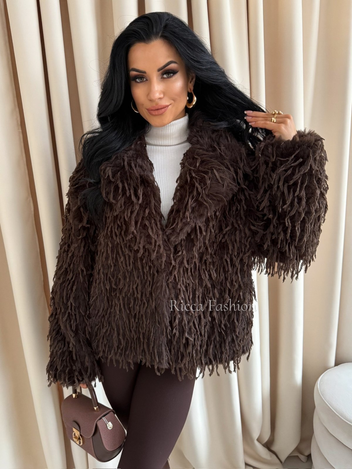 Kurtka/futerko TORINO, chocolate