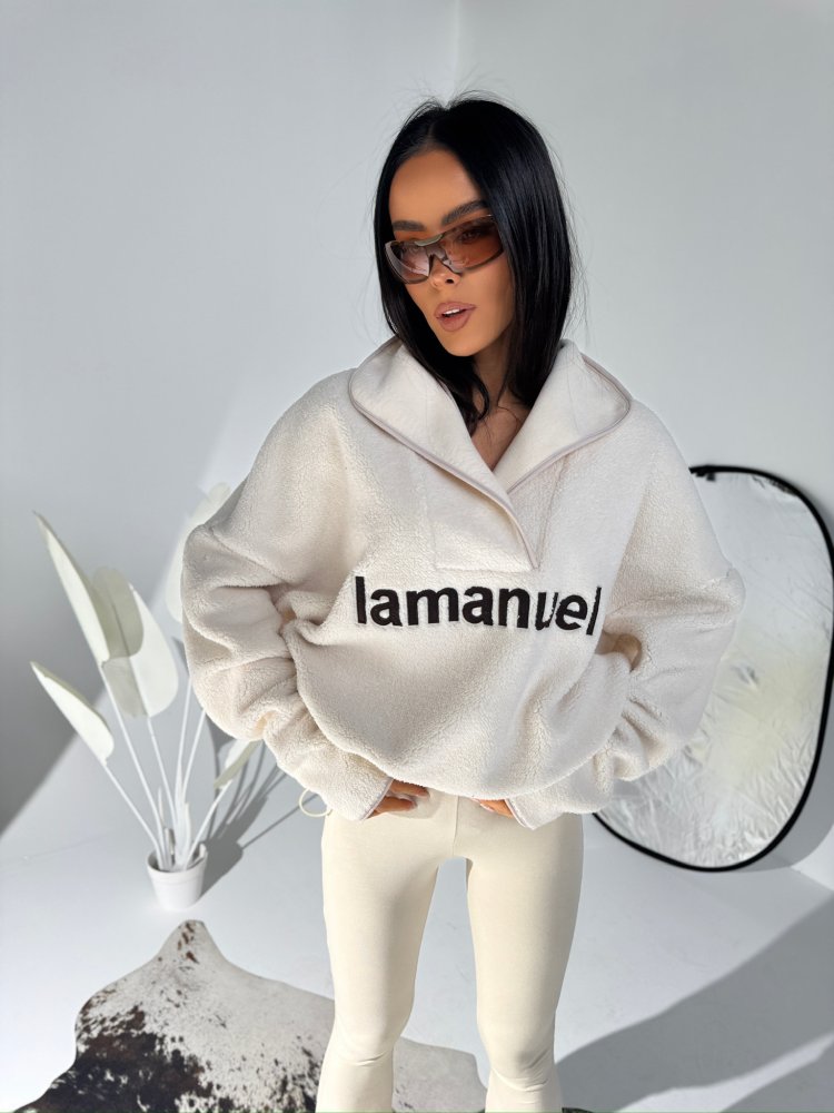 Bluza polarowa ASPEN, ecru