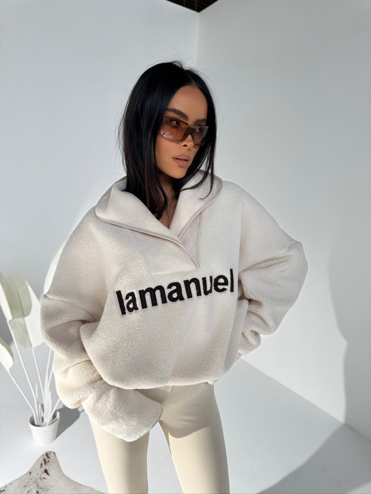 Bluza polarowa ASPEN, ecru