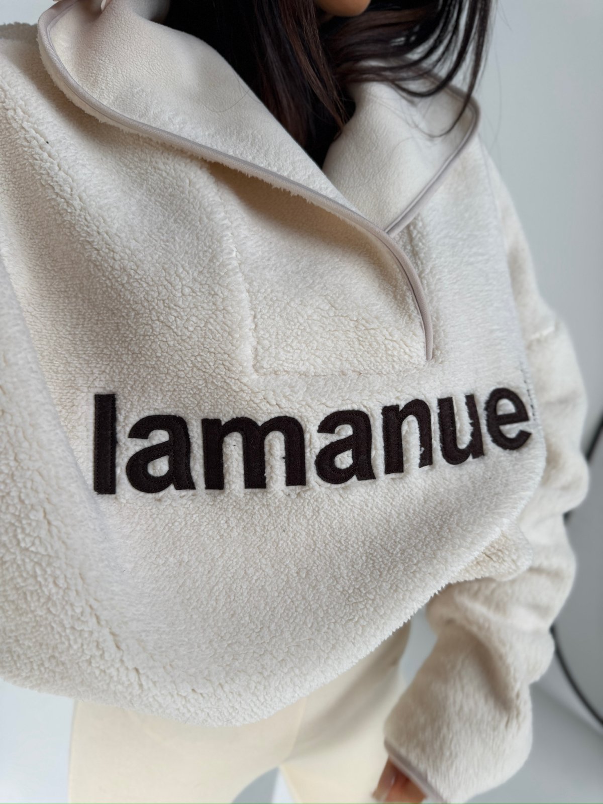 Bluza polarowa ASPEN, ecru