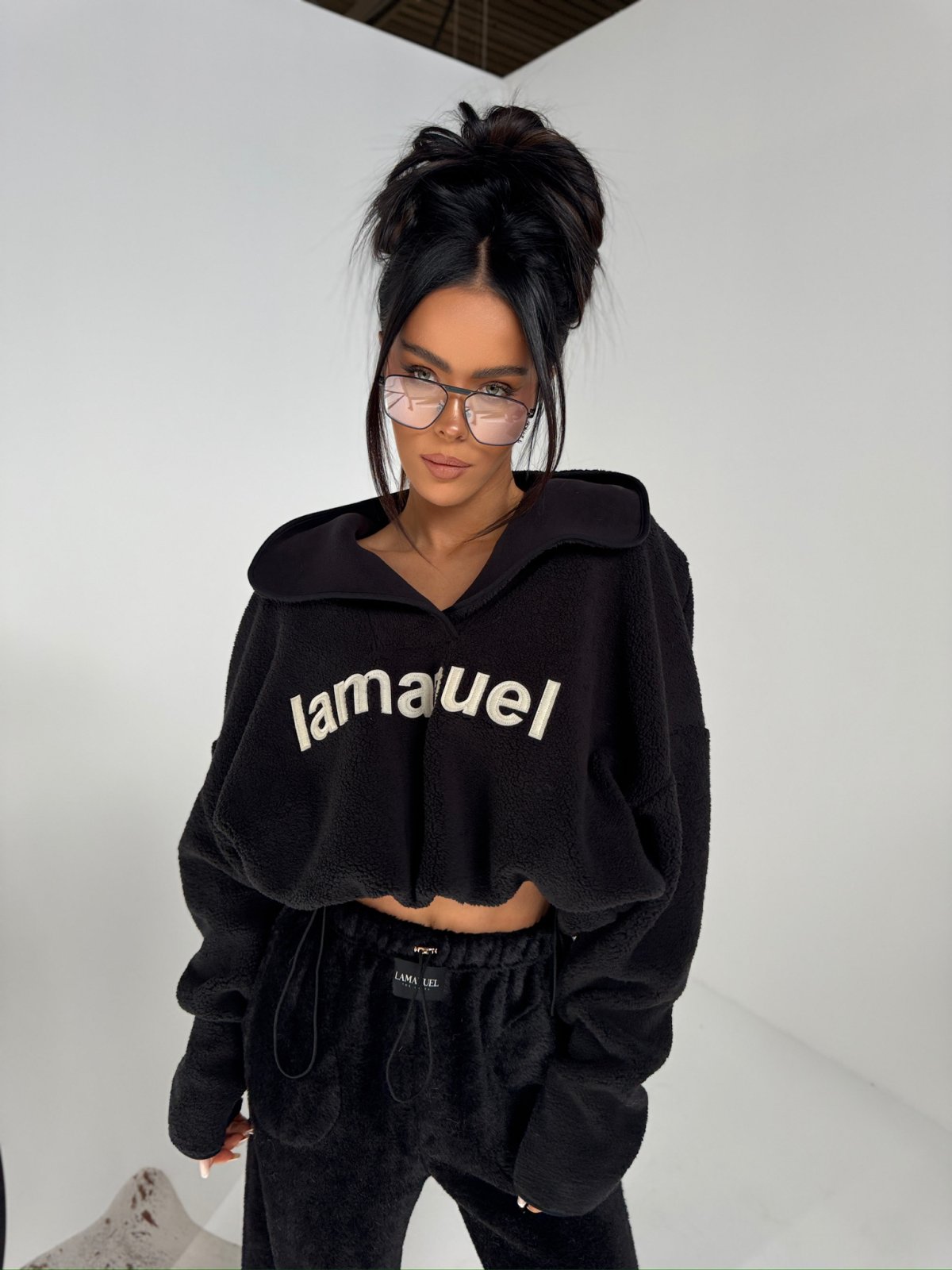 Bluza polarowa ASPEN, czarna