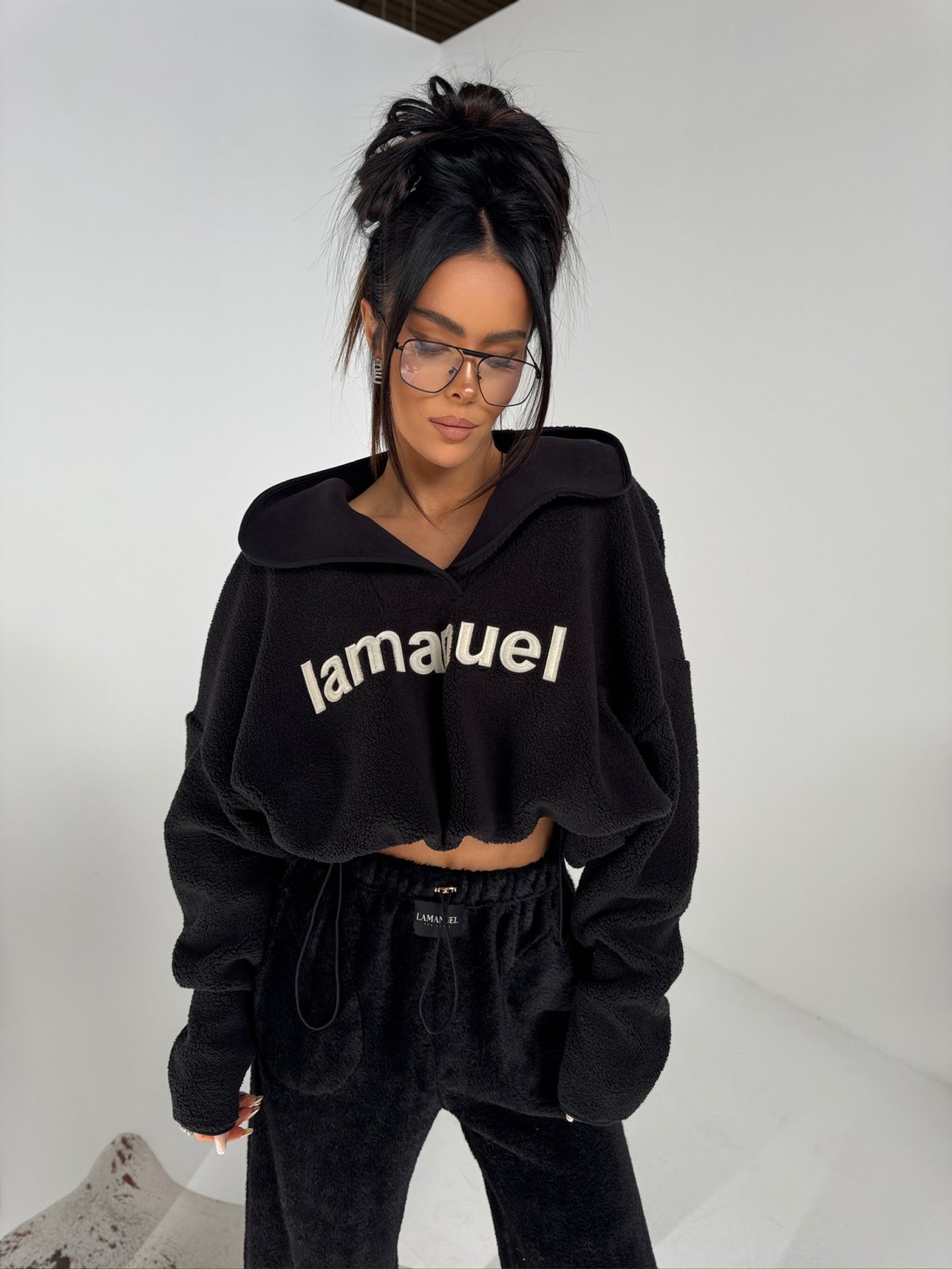 Bluza polarowa ASPEN, czarna