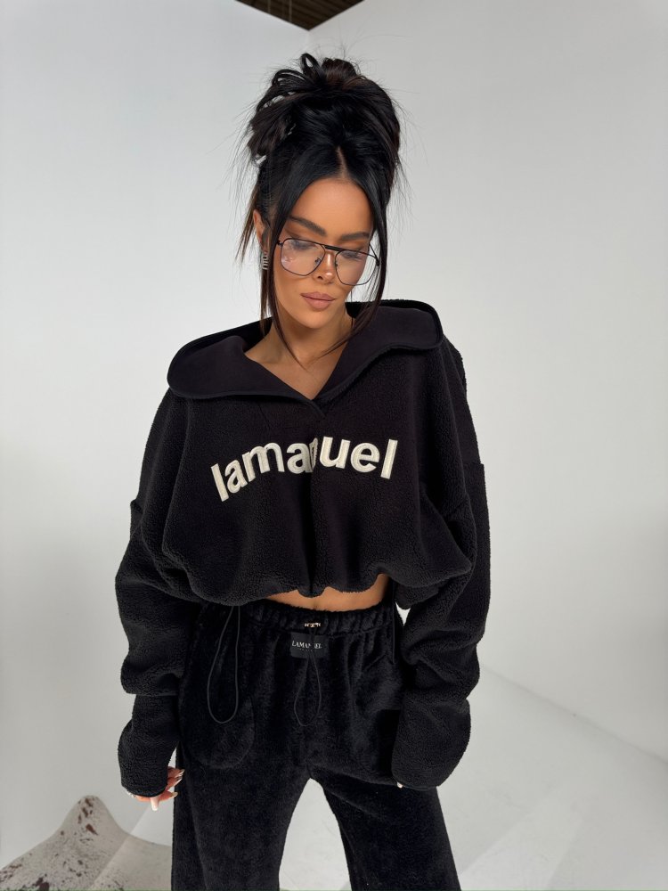 Bluza polarowa ASPEN, czarna