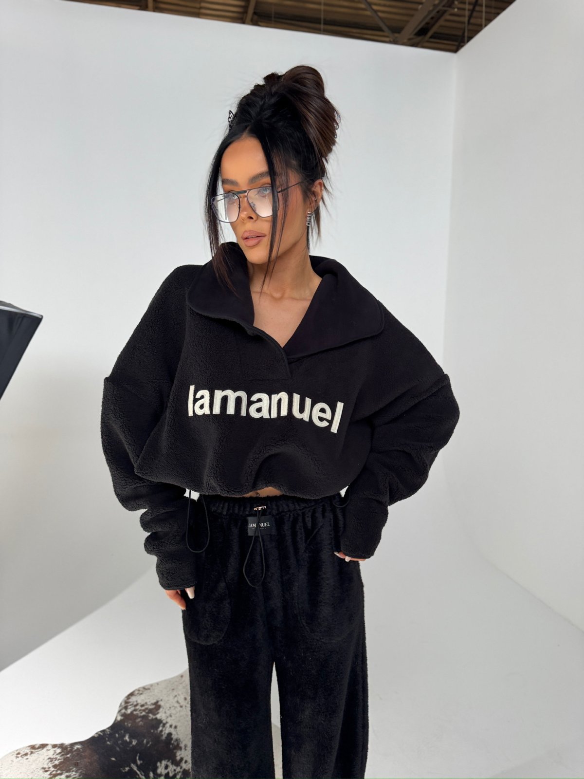 Bluza polarowa ASPEN, czarna