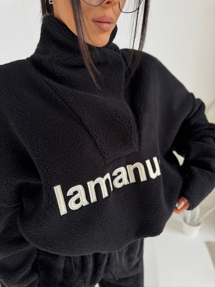 Bluza polarowa ASPEN, czarna