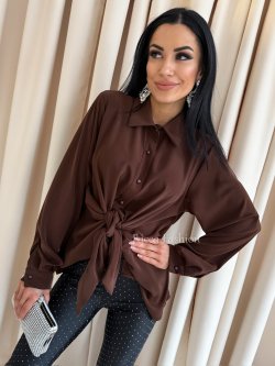 Koszula MADRE, chocolate