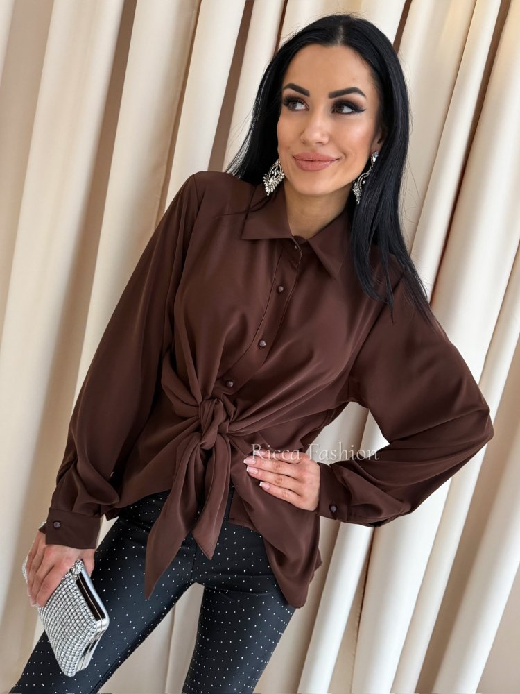 Koszula MADRE, chocolate