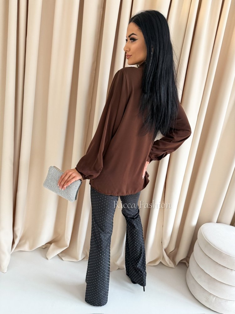 Koszula MADRE, chocolate