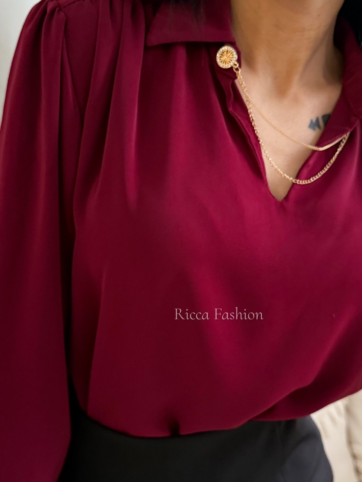 Koszula ALISHA, burgund