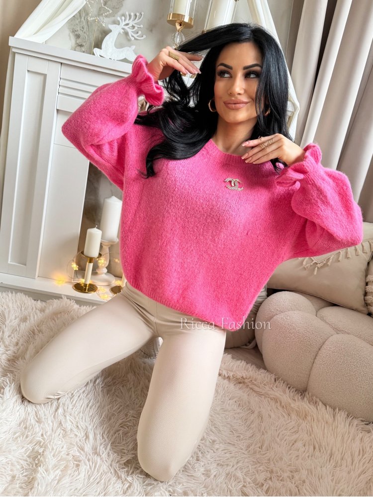 Sweter z baby alpaką EVA,...