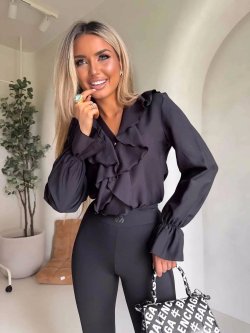 Bluzka ZARRA, czarna