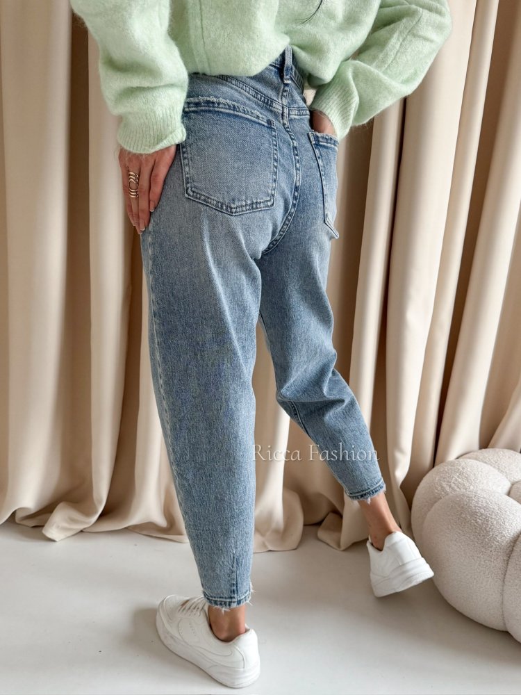 Spodnie balloon POLLE, blue