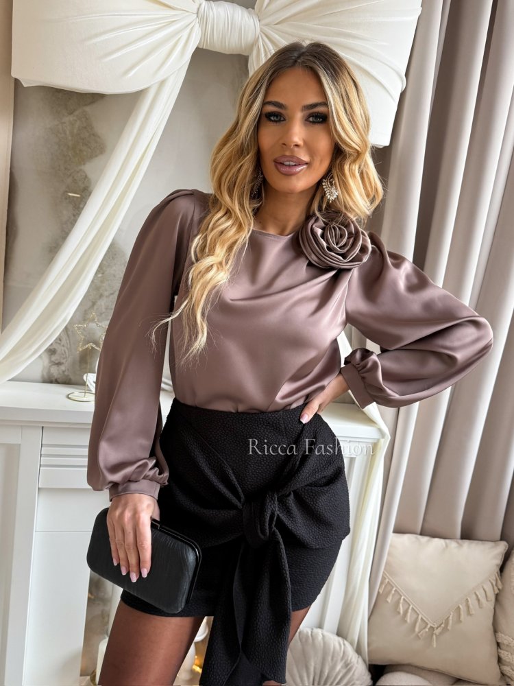 Koszula satynowa BESTY, fango