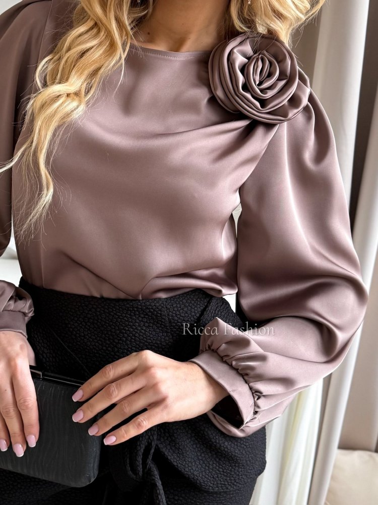 Koszula satynowa BESTY, fango