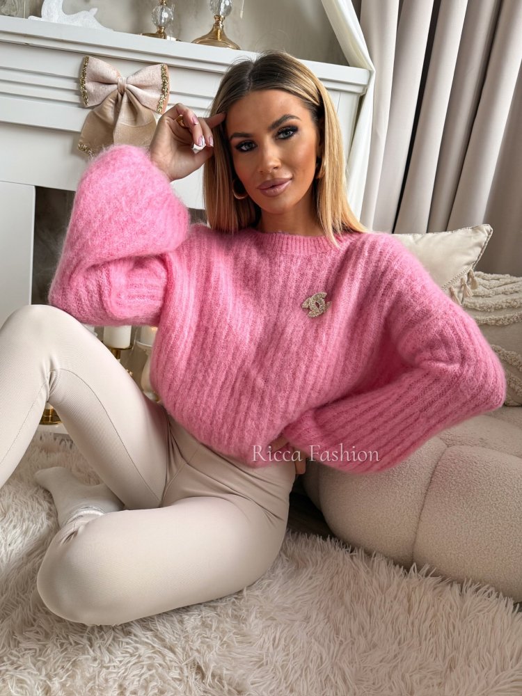 Sweterek 60% moher CALINNE,...