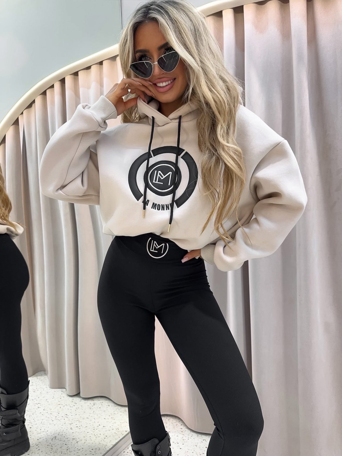 Bluza dresowa LAMONNE, beige