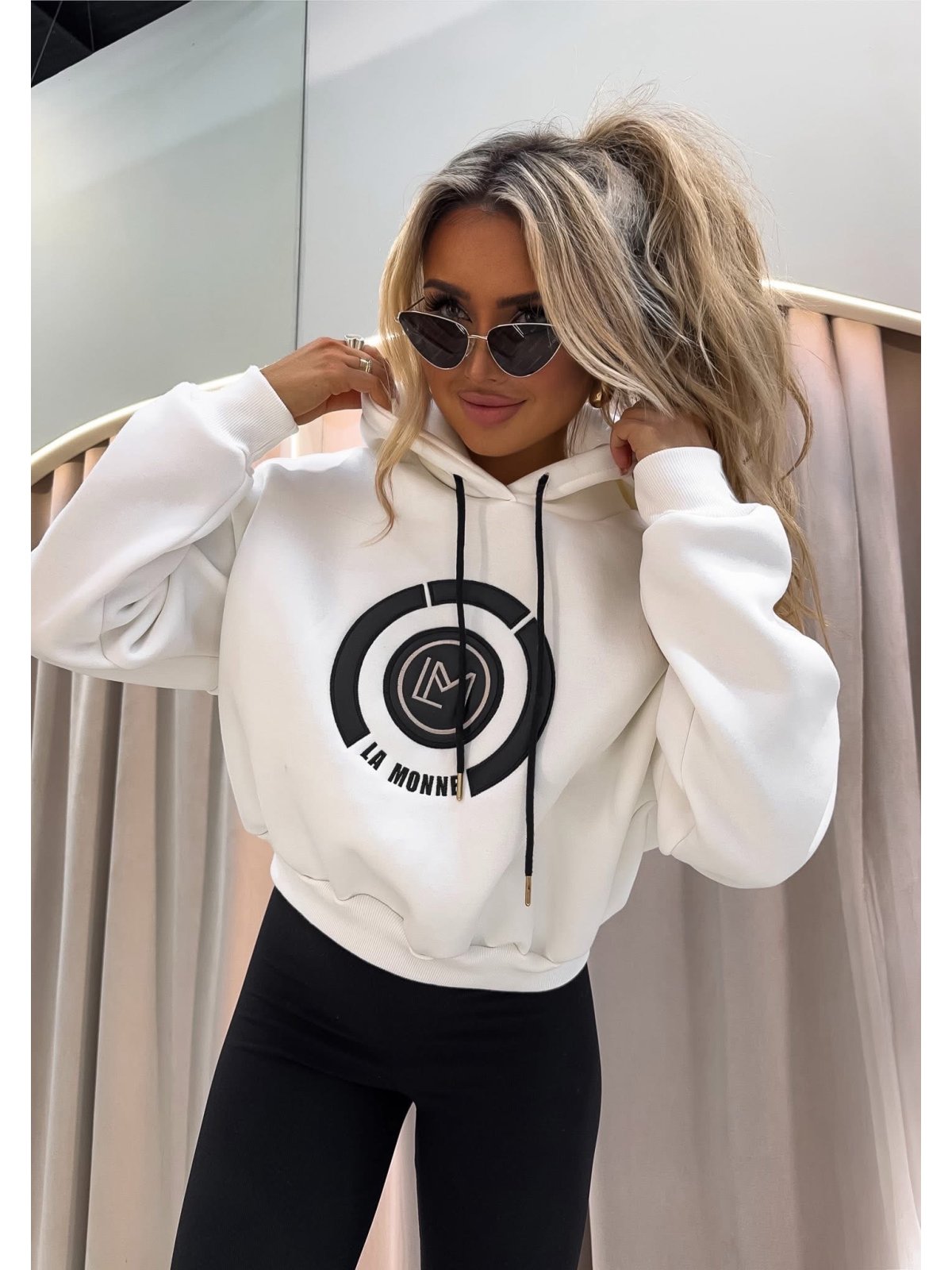 Bluza dresowa LAMONNE, white