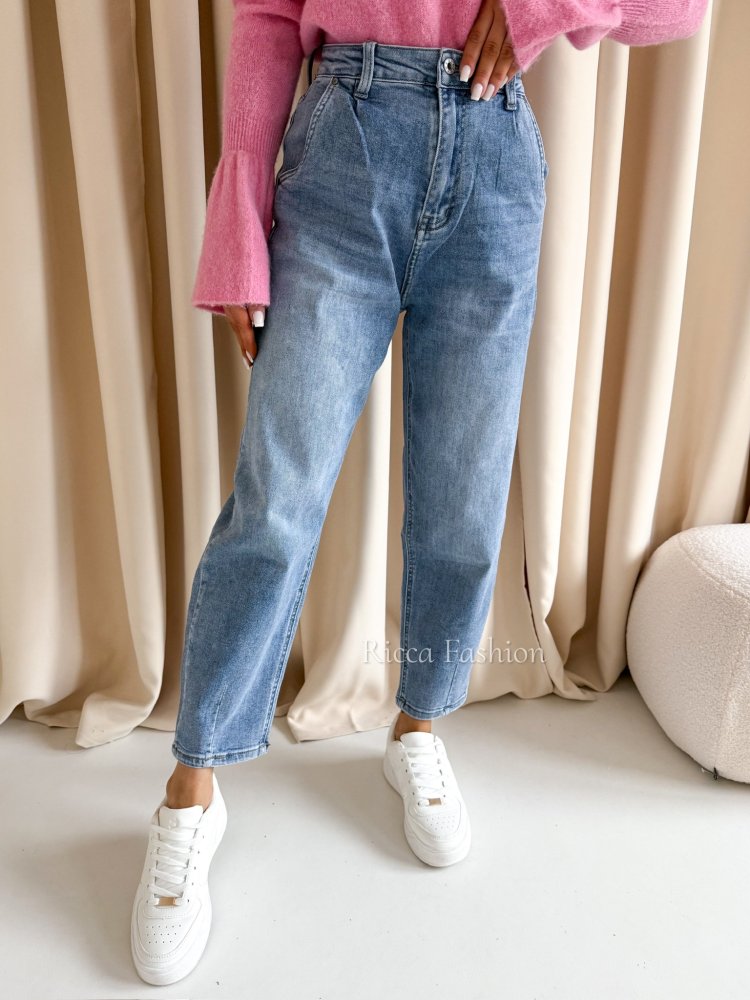 Spodnie balloon POLLE, blue