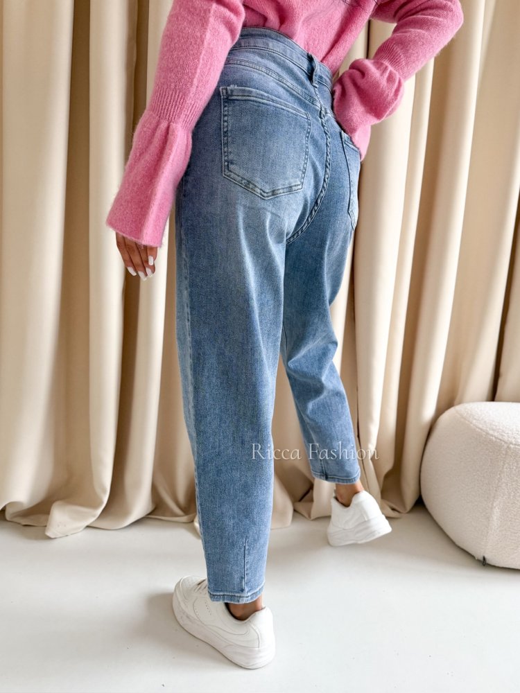 Spodnie balloon POLLE, blue