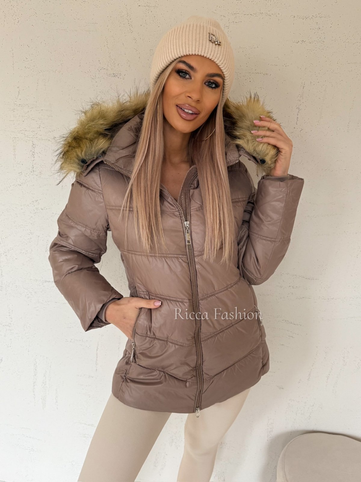 Kurtka DANNY, cappuccino