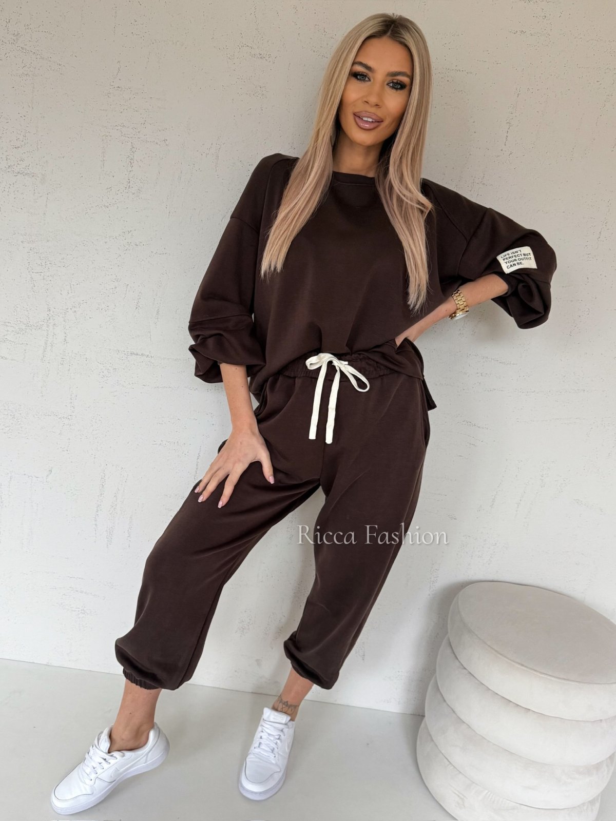 Komplet masełkowy AMORE Spring, chocolate