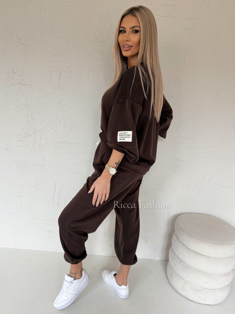 Komplet masełkowy AMORE Spring, chocolate