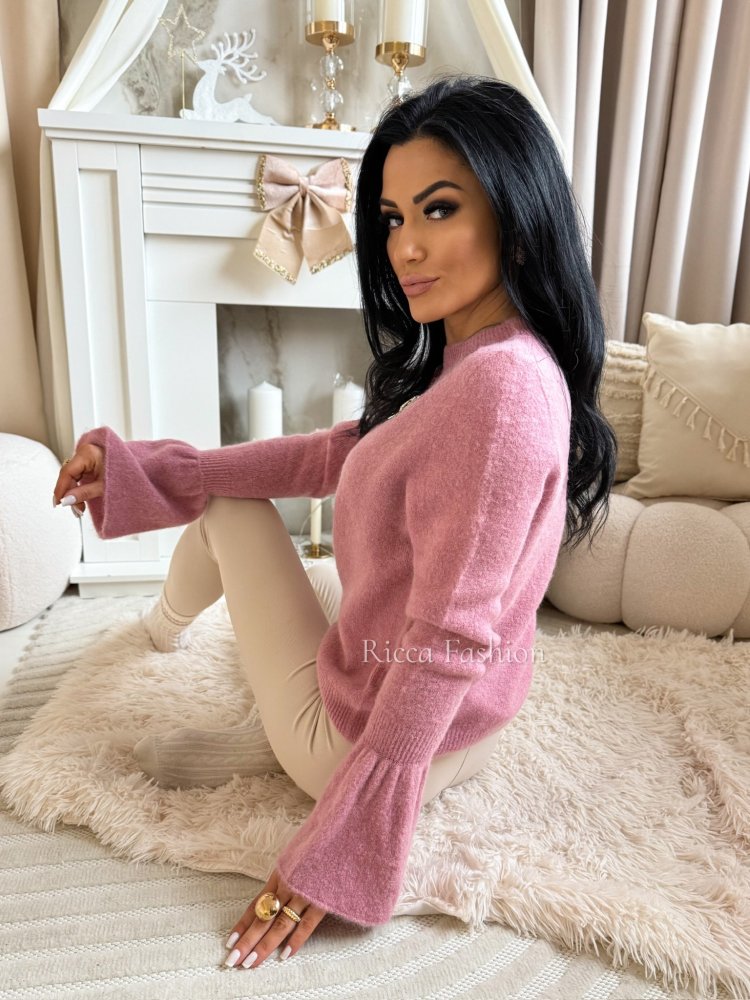 Sweter z baby alpaką SONIA,...