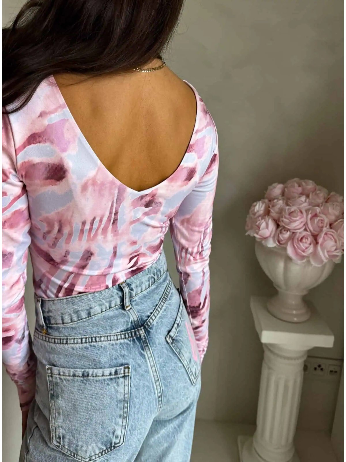 Bluzka VENEZIA print, pastel