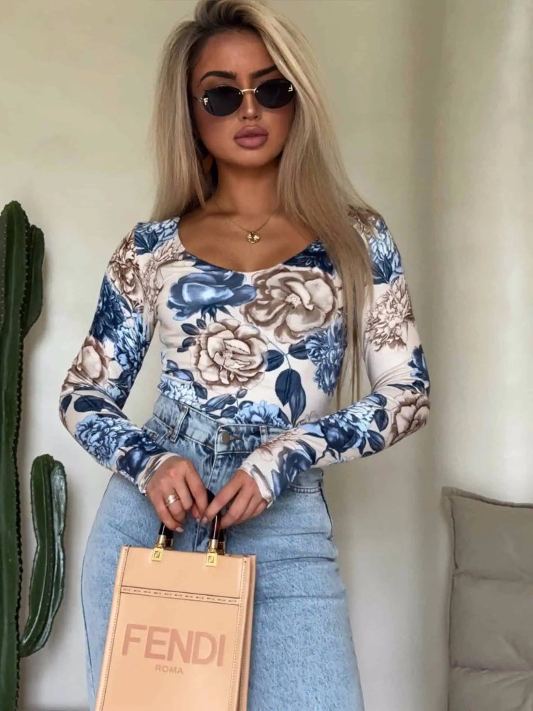 Bluzka VENEZIA print,...