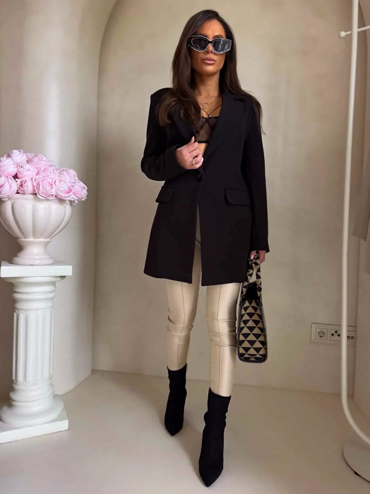 Marynarka LONG, czarna