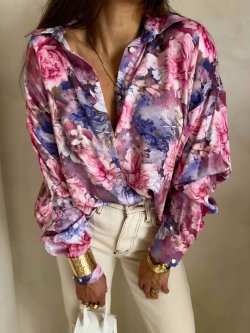 Koszula OVER SPRING, piwonia