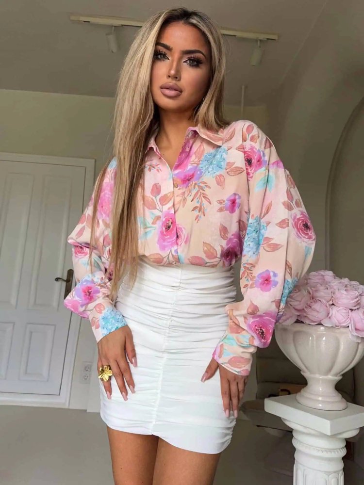 Koszula OVER SPRING, beż-color