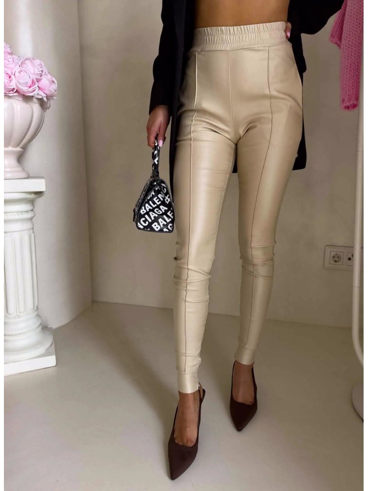 Spodnie ROYAL, złoty beż