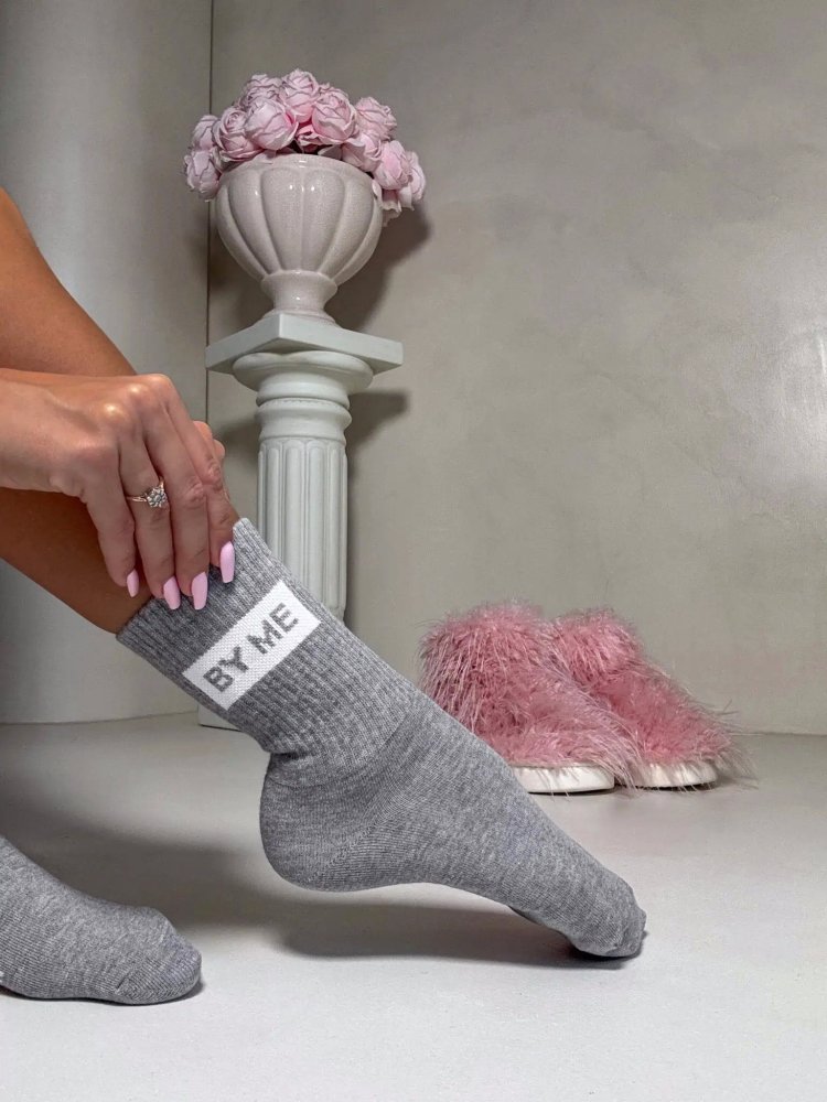 Skarpetki GUESSY, szare